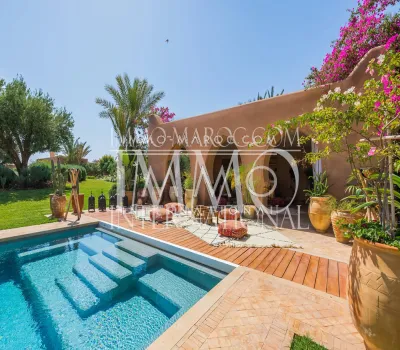 Maison à vendre Marocain épuré Prestige Marrakech Extérieur Route Fes