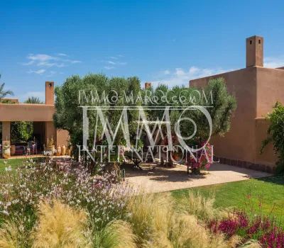 acheter maison Marocain épuré luxe Marrakech Extérieur Route Fes