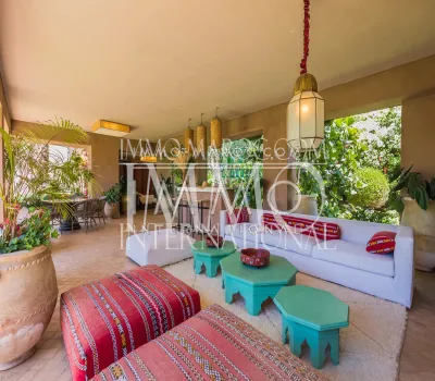 villa achat Marocain épuré immobilier de luxe marrakech Marrakech Extérieur Route Fes