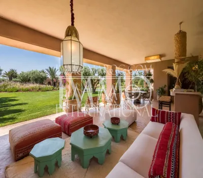 Maison à vendre Marocain épuré haut de gamme Marrakech Extérieur Route Fes