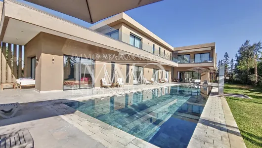 villa vente Moderne luxe Marrakech Extérieur Route Amizmiz