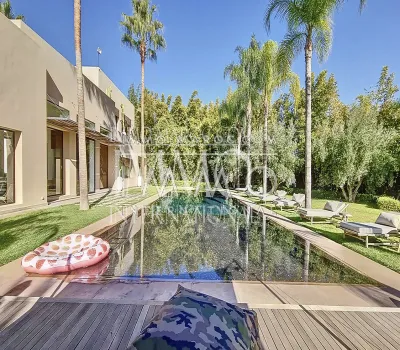Vente villa Contemporain Prestige Marrakech Extérieur Route Ourika
