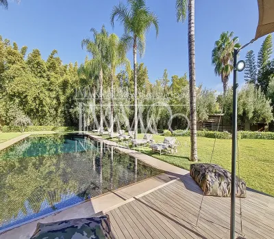 Vente villa Moderne de prestige Marrakech Extérieur Route Ourika