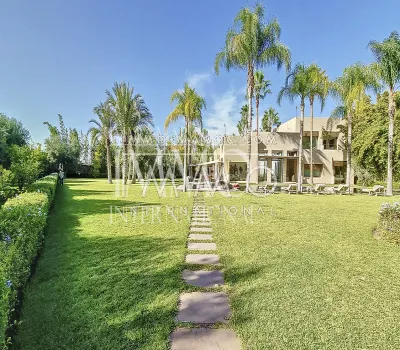 villa vente Contemporain de prestige Marrakech Extérieur Route Ourika