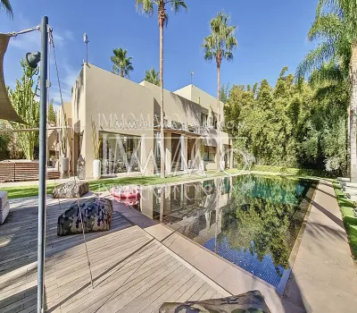 villa vente Moderne luxe Marrakech Extérieur Route Ourika