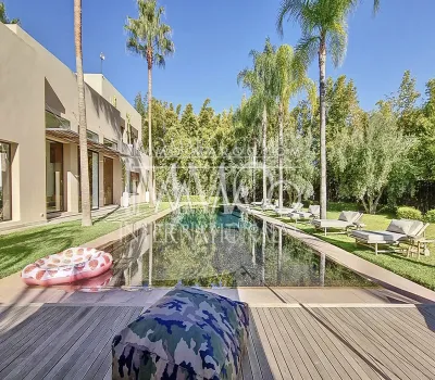 Vente villa Moderne Prestige Marrakech Extérieur Route Ourika