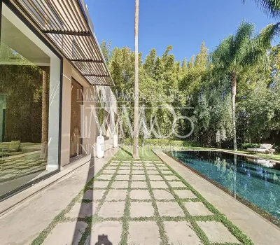 Villa à vendre Contemporain biens de prestige Marrakech Extérieur Route Ourika