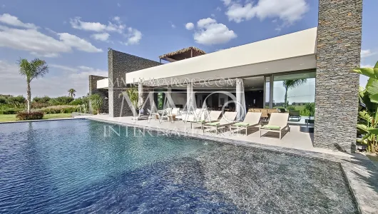 Vente villa Contemporain immobilier de luxe marrakech Marrakech Golfs Amelkis