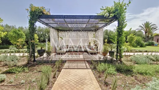 Achat villa Marocain immobilier de luxe marrakech Marrakech Extérieur Route Sidi Abdellah Ghiat