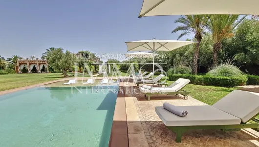 Achat villa Marocain biens de prestige marrakech Marrakech Extérieur Route Sidi Abdellah Ghiat