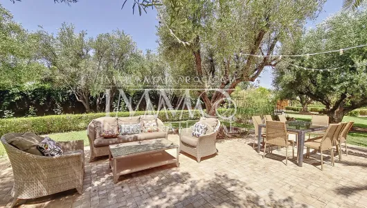 Achat villa Marocain prestige Marrakech Extérieur Route Sidi Abdellah Ghiat