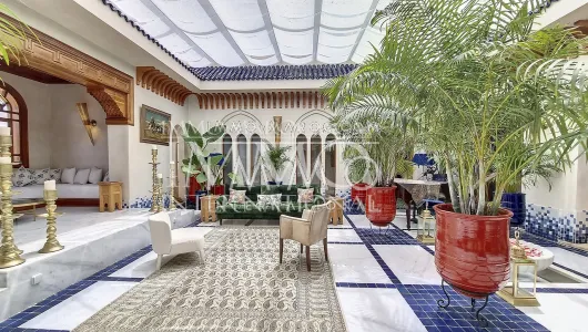 Achat villa Marocain immobilier luxe à vendre marrakech Marrakech Extérieur Route Sidi Abdellah Ghiat