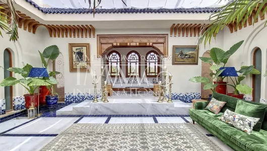 Villa à vendre Marocain haut de gamme Marrakech Extérieur Route Sidi Abdellah Ghiat