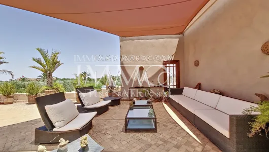 Villa à vendre Marocain Prestige Marrakech Extérieur Route Sidi Abdellah Ghiat