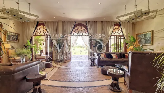 Villa à vendre Marocain Prestige Marrakech Extérieur Route Sidi Abdellah Ghiat