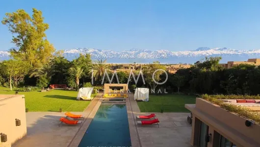 Vente maison Moderne propriete luxe marrakech à vendre Marrakech Extérieur Route Amizmiz