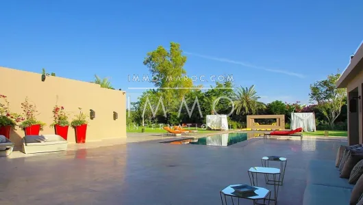 Vente maison Contemporain luxe Marrakech Extérieur Route Amizmiz