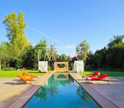 Vente villa Moderne prestige a vendre Marrakech Extérieur Route Amizmiz
