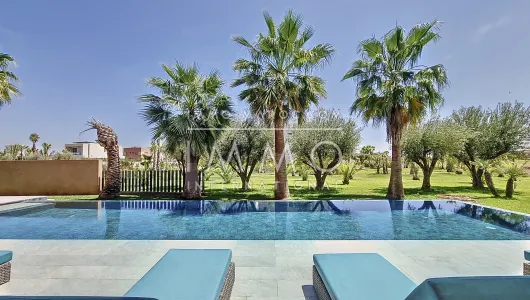 villa vente Contemporain luxe Marrakech Golfs Amelkis