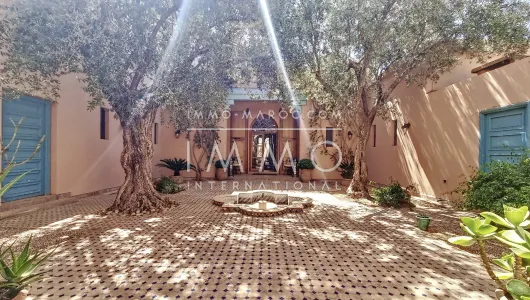 villa achat Marocain épuré Marrakech Golfs Amelkis