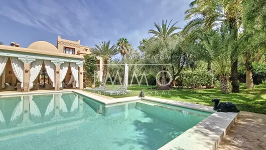 villa achat Marocain épuré haut de gamme Marrakech Golfs Amelkis