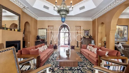 Vente villa Marocain épuré immobilier luxe à vendre marrakech Marrakech Golfs Amelkis