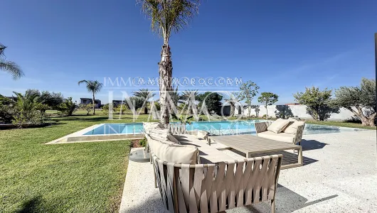 Maison à vendre Contemporain luxe Marrakech Golfs Amelkis