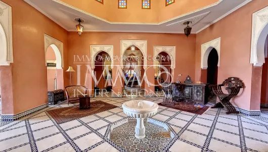 Villa à vendre Marocain luxueuses Marrakech Extérieur Route Fes