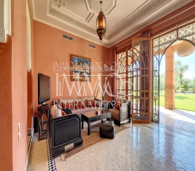 Maison à vendre Marocain haut de gamme Marrakech Extérieur Route Fes