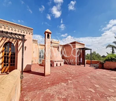 villa achat Marocain Marrakech Extérieur Route Fes