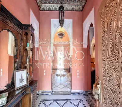 Achat villa Marocain Prestige Marrakech Extérieur Route Fes
