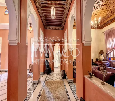 Achat villa Marocain immobilier de luxe marrakech Marrakech Extérieur Route Fes