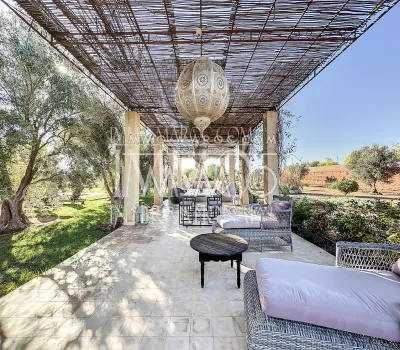 Maison à vendre Moderne prestige Marrakech Extérieur Route Amizmiz