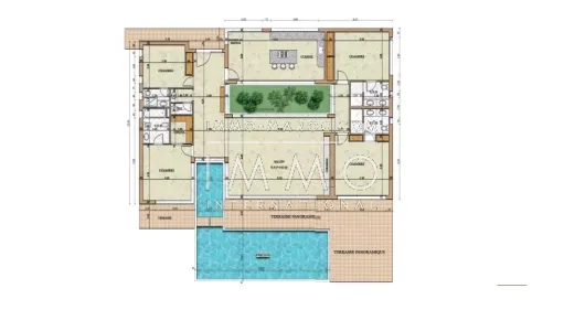 Maison à vendre Contemporain Marrakech Extérieur Route Amizmiz