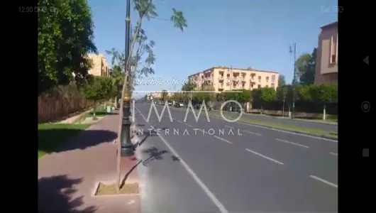 Sale site Ground villa Marrakech Hivernage