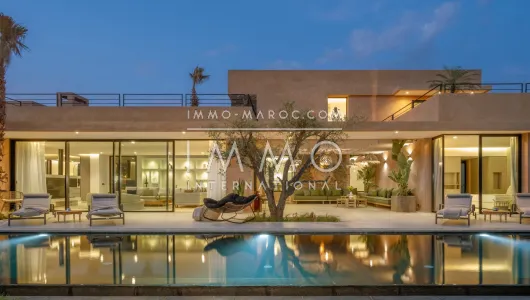 Vente maison Moderne agence immobiliere de luxe marrakech Marrakech Golfs Amelkis