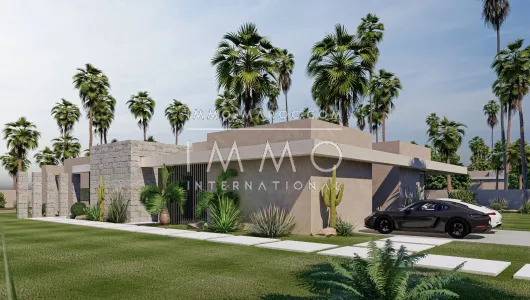 villa achat Moderne Marrakech Extérieur Route Ourika