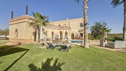 villa vente Marocain propriete luxe marrakech à vendre Marrakech Extérieur Route Ouarzazate