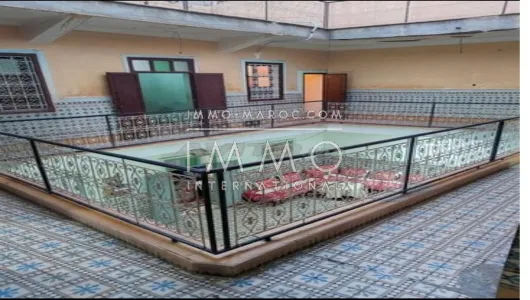 achat riad Marocain épuré Marrakech Autres Secteurs Médina Bab Ailan