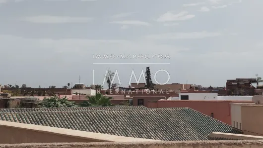 Riad à vendre Marocain épuré Marrakech Place Jamaa El Fna Kenaria