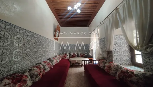 Riad à vendre Marocain épuré Marrakech Place Jamaa El Fna Kenaria