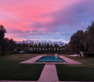 Vente villa Marrakech