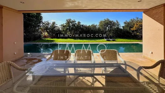 Vente villa Marrakech