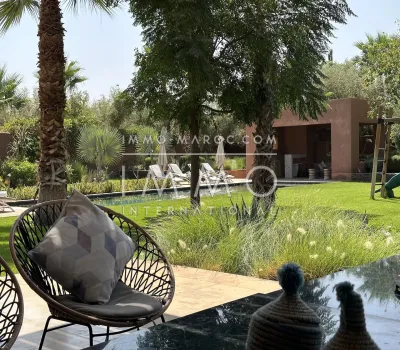 villa vente Marrakech Route Ourika