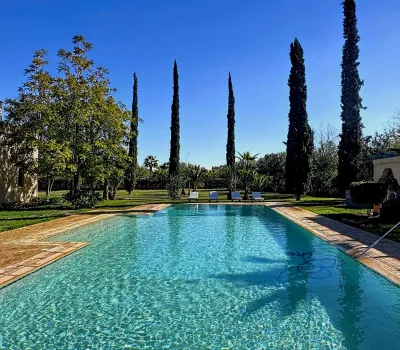 villa vente Marocain Marrakech Extérieur Route Fes