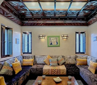 villa achat Marocain Marrakech Extérieur Route Fes
