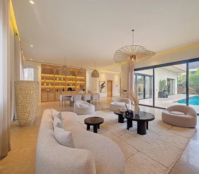 Vente villa Moderne Marrakech Extérieur Route Amizmiz