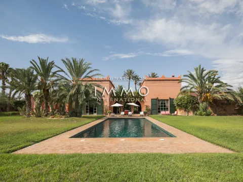 Maison à vendre Marocain luxueuses Marrakech Palmeraie Bab Atlas