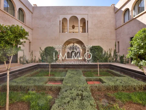 Vente villa Marocain haut de gamme Marrakech Palmeraie