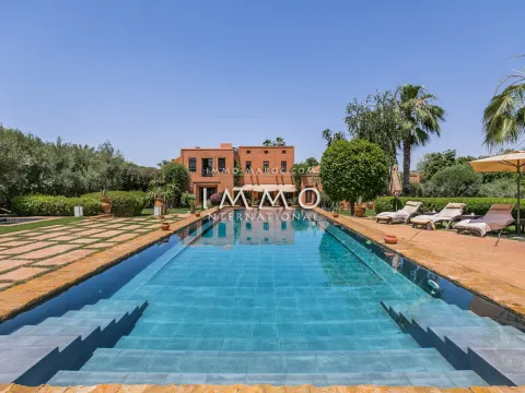 Villa à vendre Marocain épuré luxueuses Marrakech
